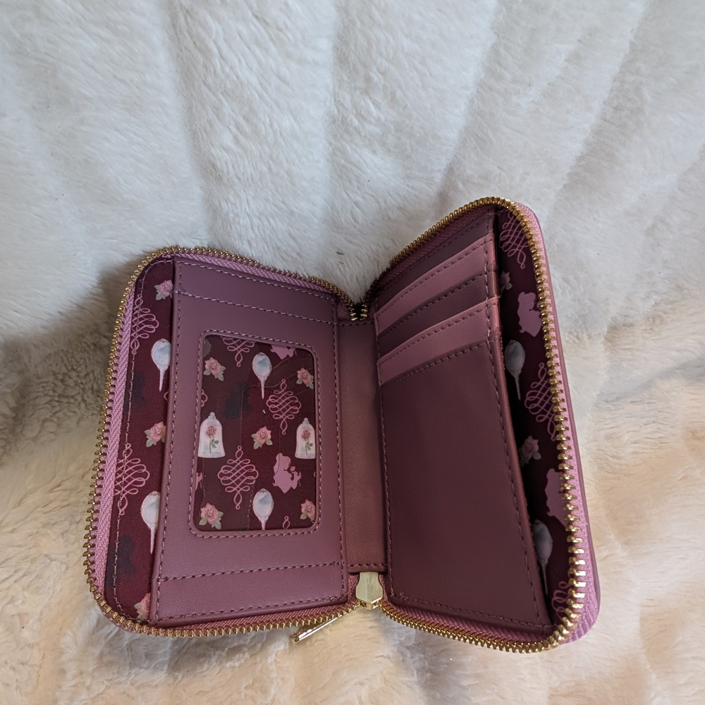 Loungefly Disney Beauty and the Beast Portrait Mini Backpack and Wallet Set - Picture 11 of 11
